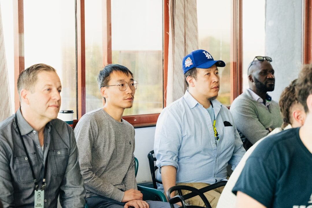 group discussion in workshop
